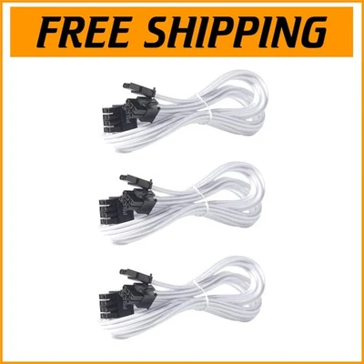 Heat Resistant 65CM PCI-E Cable for GPU Power - Corsair & Thermaltake Compatible - Image 1 of 4