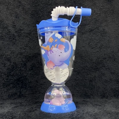 Disney Store Winnie Pooh Heffalump Elephant Roo vaso brillo globo de nieve taza Foto 1 de 4