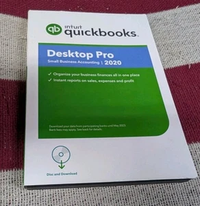 ⚡Quickbooks 2020 Desktop Pro Windows FULL USA VERSION w/ Keys & CD ⚠️ TESTED - Imagen 1 de 6
