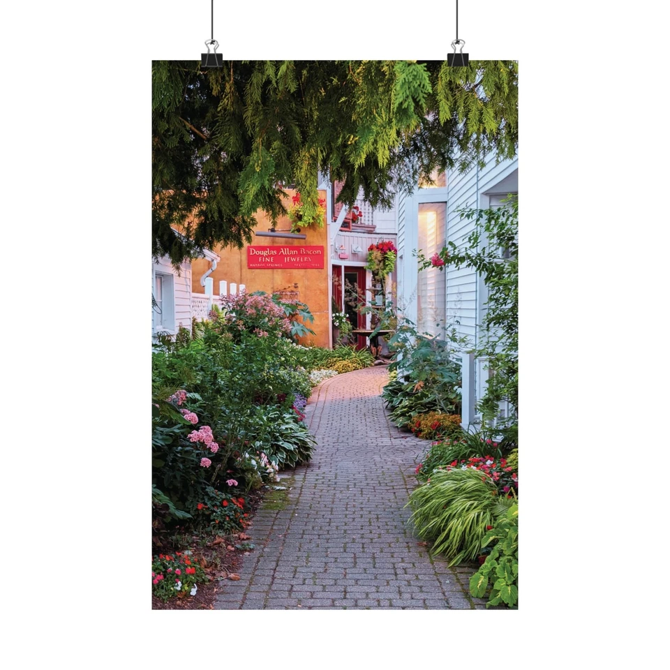 "Harbor Springs 2" Photo by Courtney Steely Matte Vertical Poster Multiple Sizes - Image 1 of 1