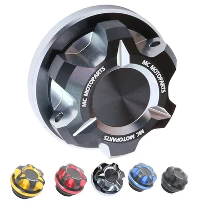 For Cagiva Xtra Raptor 1000 All Year  T-Axis BLUE Oil Filler Cap Motorcycle - Image 1 of 4