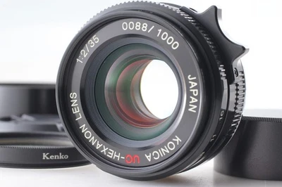 Lente Limited 1000 S/N 0088 [COMO NUEVA con CAPUCHA] Konica UC Hexanon 35 mm f/2 de JAPÓN Foto 1 de 4