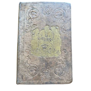 Amos Armfield Or The Leather Covered Bible Miniature Hardcover pocket book - Picture 1 of 10