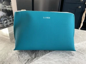 La Mer Makeup Bag Wash Bag Green - Picture 1 of 7