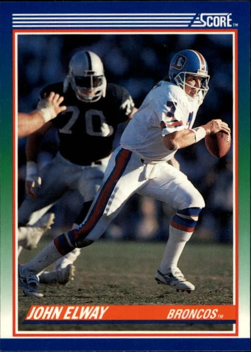 1990 Score Football Card Pick 1-248 - Image 1 of 1