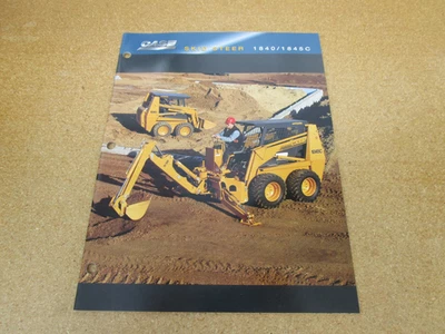 1995 Case Skid Steer 1840 1845 sales brochure 20pg ORIGINAL mining construction - Image 1 of 4