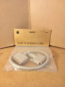 Apple SCSI SYSTEM CABLE M0206,25 pin tipo D maschio a 50 vie Centronics maschio SCSI - Foto 1 di 6