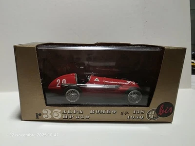  Modellino Alfa Romeo GP 158 "Alfetta" 1950 - Rara Serie R36 ORO/BIS (1:43) - Immagine 1 di 4