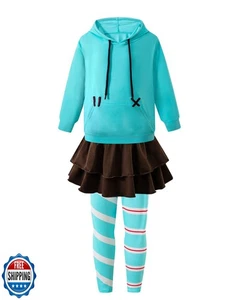 Conjunto de falda de Halloween para niña Auggle película de dibujos animados disfraz aguamarina - Imagen 1 de 5