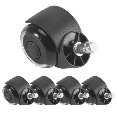 2X (rodillos de silla de oficina, 2---rollos de escritorio de silencio suave para trabajo- 8200 - Imagen 1 de 4