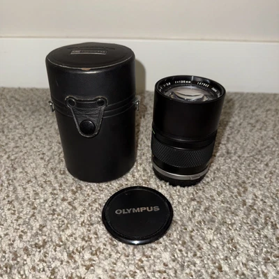 Olympus OM-SYSTEM Zuiko MC Auto-T 135mm F/2.8 Prime Lens (#B110) Foto 1 de 4