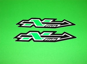 KAWASAKI KX KXF 65 80 85 100 125 250 450 N-STYLE GRAPHICS MOTOCROSS ATV STICKERS - Bild 1 von 1