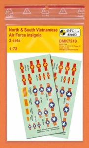 1/72 Decals: North & South Vietnamese AF Insignia #DMK7219 : MARK1 - Picture 1 of 2