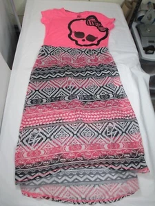 Monster High Girls Long Dress Monster Chic Large 2014 Mattel - Picture 1 of 9