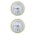  2 Pcs Thermometer Auenthermometer Wandthermometer Innen Digitales Mehrzweck