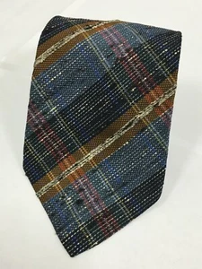 Authentic UNGARO PARIS Art of Striped Design On Multi Color 100%Silk Necktie Tie - Picture 1 of 12