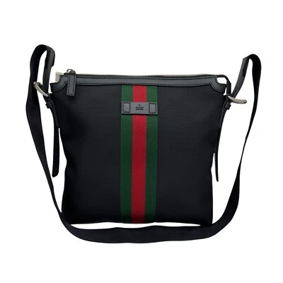 GUCCI TRACOLLA WEB IN TESSUTO - Immagine 1 di 4
