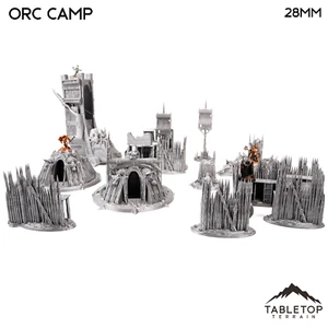 Orc Camp - Thematic Dungeon Terrain - Fantasy Tabletop Terrain  - Picture 1 of 10