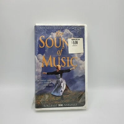 Sound of Music Kmart StickerVHS Factory Sealed Small Tear - Image 1 of 4