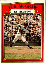 1972 Topps Tug McGraw #164 New York Mets