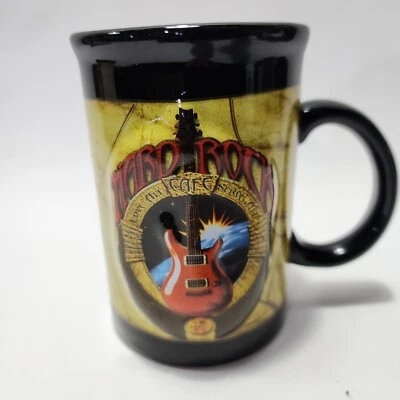 Large Hard Rock Cafe 3D Coffee Tea Mug Cup "Love All Serve All" 12 oz Logo 1971 - Image 1 of 4