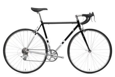 State Bicycle Co 4130 Road Black & Metallic Geared Edition 8-speed 52 cm - Image 1 of 2