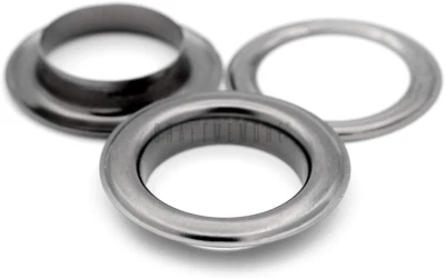 Craftmemore 1 дюйм отверстие 10 комплектов люверсов люверсов со шайбами для кожи, брезента, - Изображение 1 из 4