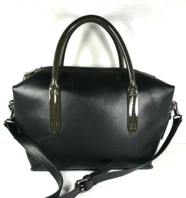 Bolso de hombro Deux Lux de cuero sintético negro Foto 1 de 4