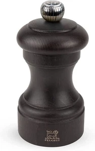 Peugeot Bistro 4-Inch Salt Mill, 3,94in, Chocolate NEW - Picture 1 of 4