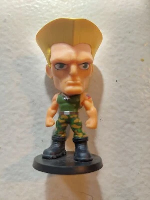 FIGURA DE ACCIÓN DE VINILO STREET FIGHTER LIL KNOCKOUTS GUILE CAPCOM CRYPTOZOIC SNES Foto 1 de 4