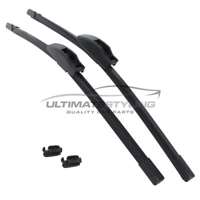 Conjunto de lâminas de limpador dianteiro ajuste exato Aero Ford Ranger Pickup 1999-2006 45cm e 45cm - Imagem 1 de 3