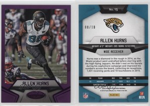 2016 Certified Mirror Purple /10 Allen Hurns #15