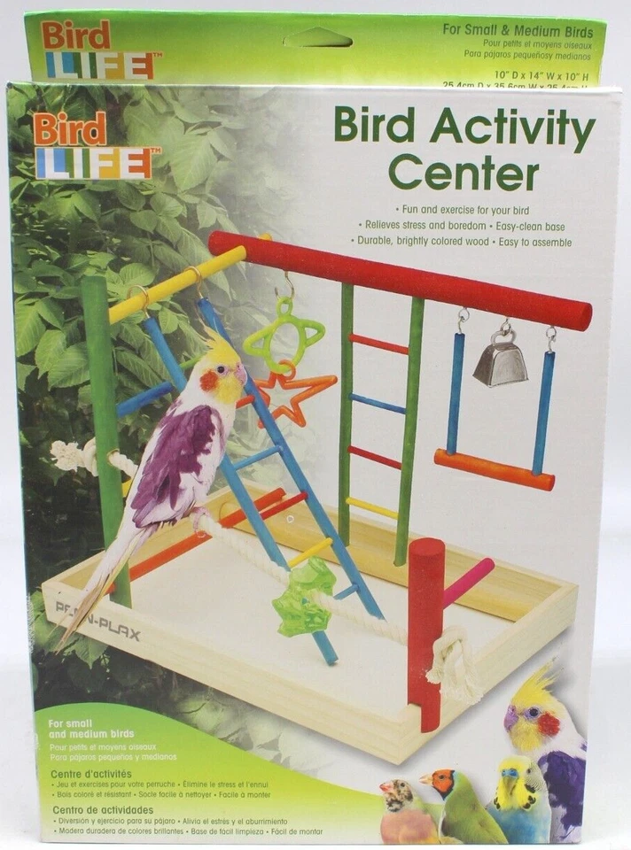 Bird Life Activity Center – for Younger or Smaller Birds Large Size