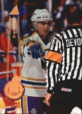 1994-95 (SABRES) Pinnacle Rink Collection #244 Donald Audette
