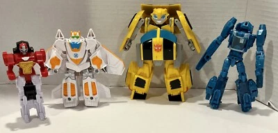 Mixed Lot Transformers Bumblebee Blurr Blades Heroes Power Ranger Ninja Steel - Image 1 of 4