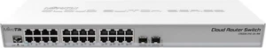 Mikrotik CRS326-24G-2S+RM 24 Port Gigabit Ethernet Switch w/ 2 SFP+ Ports - Picture 1 of 9