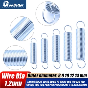 Spring Setsprings Wire 1.2mm Zinc In Tray Extended Compression Expansion Tension - Picture 1 of 12