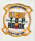 Usn Us Navy Carrier Air Wing Nine Cvw-9 Top Ten  Top Hook Patch