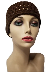 Handgefertigte gehäkelte Beanie Mütze - Bild 1 von 4