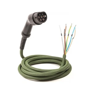 Viper – 22kw Type 2 EV Charging Cable – Tethered - Multiple Colour and Lengths - Picture 1 of 14
