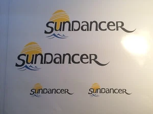 4 Sea Ray Sundancer Decals Sun Dancer Boat stickers 2 - 11x3.5 and 2 - 24x8 - Picture 1 of 1