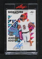 2023 Leaf Signature Series Street Art 1/1 Andrei Iosivas Rookie Auto RC 0br9