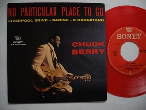 CHUCK BERRY No Particular Place Ro Go / Nadine + 2 EP 45 7" 1964 Sweden VG+ - Picture 1 of 2