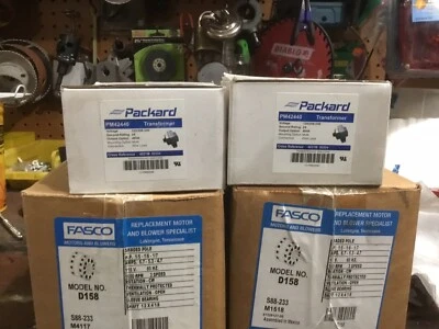 Two Fiasco Blower Motors Model D158 And Two Transformers Pm42440 - Image 1 of 3