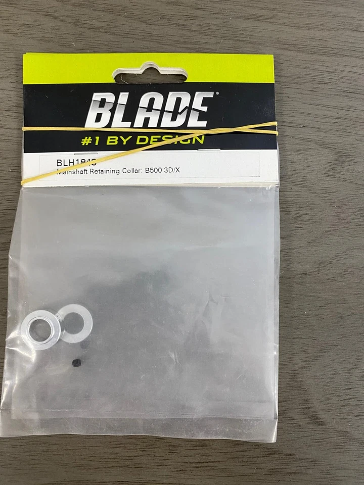 Blade 500 3D and 500X Helicopters Main Shaft Retaining Collar BLH1848 (1) - Image 1 of 1