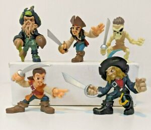 Pirates of the Caribbean Minifigures Sparrow Jones Barbossa Bootstrap Turner