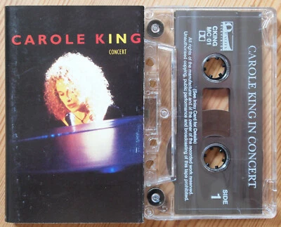 CAROLE KING - CONCERT (CKINGMC01) 1994 UK CASSETTE TAPE LIVE (Feat. SLASH) EX  - Image 1 of 3