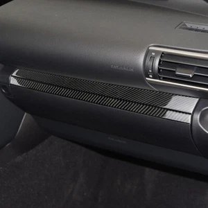 Carbon Fiber For IS250 2013-2020 Car Inner Storage Box Frame Cover Trim Stickers - Picture 1 of 7