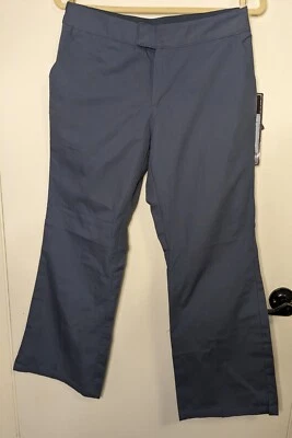 Pantalones Médicos Dickies Mujer Pequeños Pequeños Azul Algodón Pantalones Carga RN# 107295 Foto 1 de 4