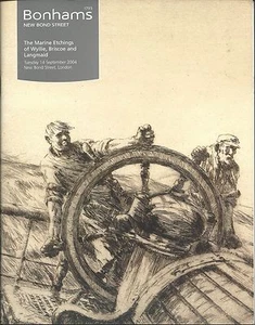 BONHAM MARINE ÄTZKUNST von Wyllie Briscoe Langmaid VERSAND Auktionskatalog 2004 - Bild 1 von 1